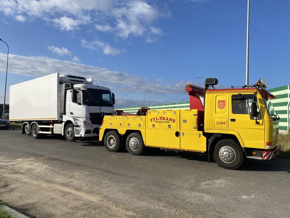 Pomoc drogowa 24h Holowanie laweta autostrada A2 wulkanizacja