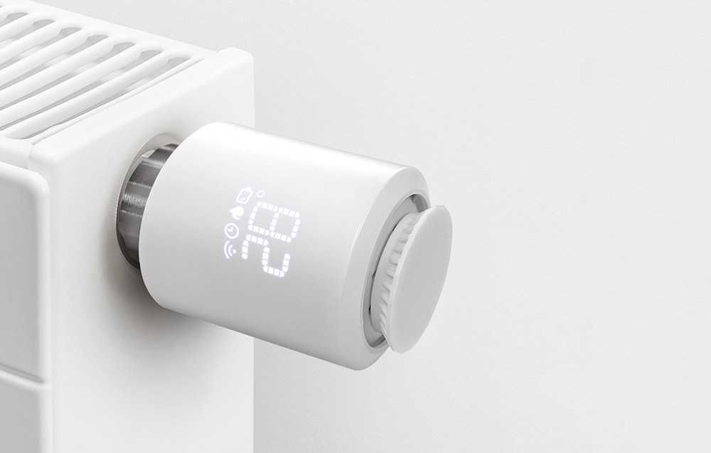Głowica termostatyczna Inteligentna Avatto Zigbee 3.0 TUYA LED