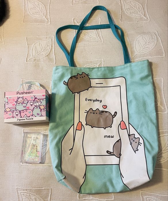 Pusheen kolekcja: plecak, torba, puzzle, obrazek