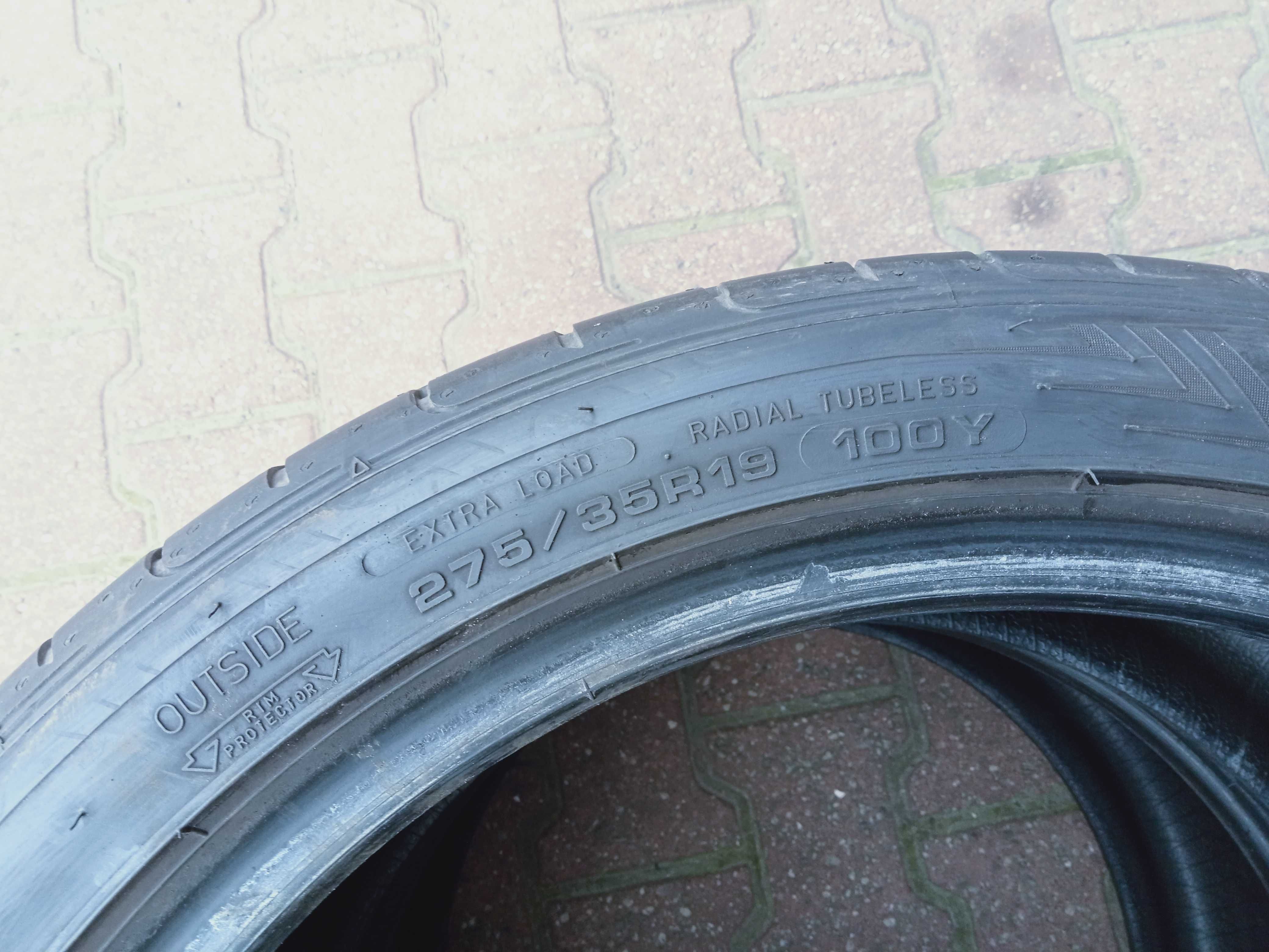 275/35r19 Dunlop homologacja MO 2szt