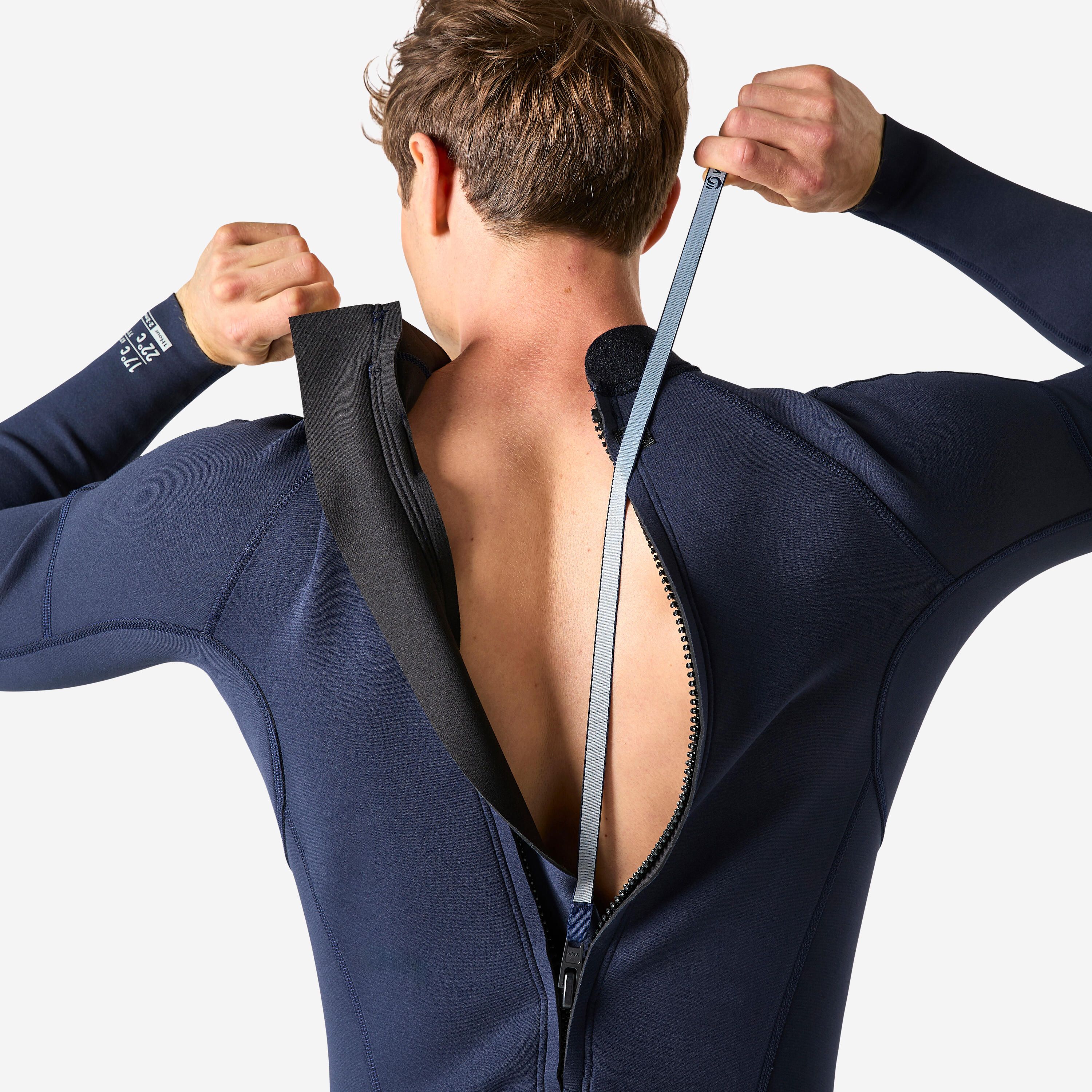 Fato Surf 100 Neoprene 2/2 mm Homem Azul
