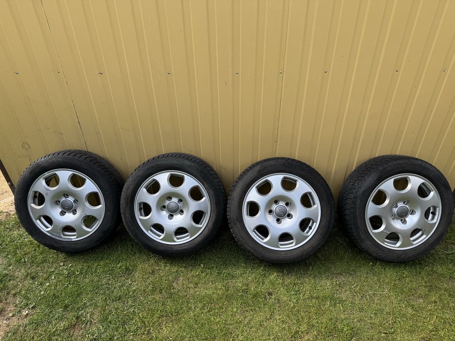 Felgi audi a4 b5 b6 b7 , opony zimowe dot21 16 5x112