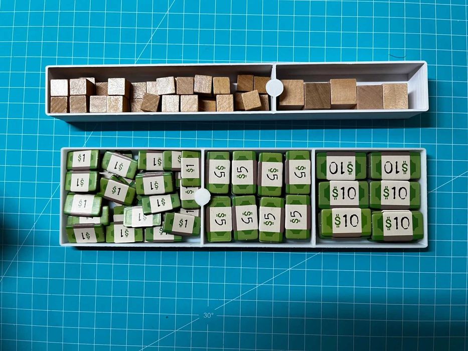 Insert / Organizer 3D do gry planszowej Carnegie