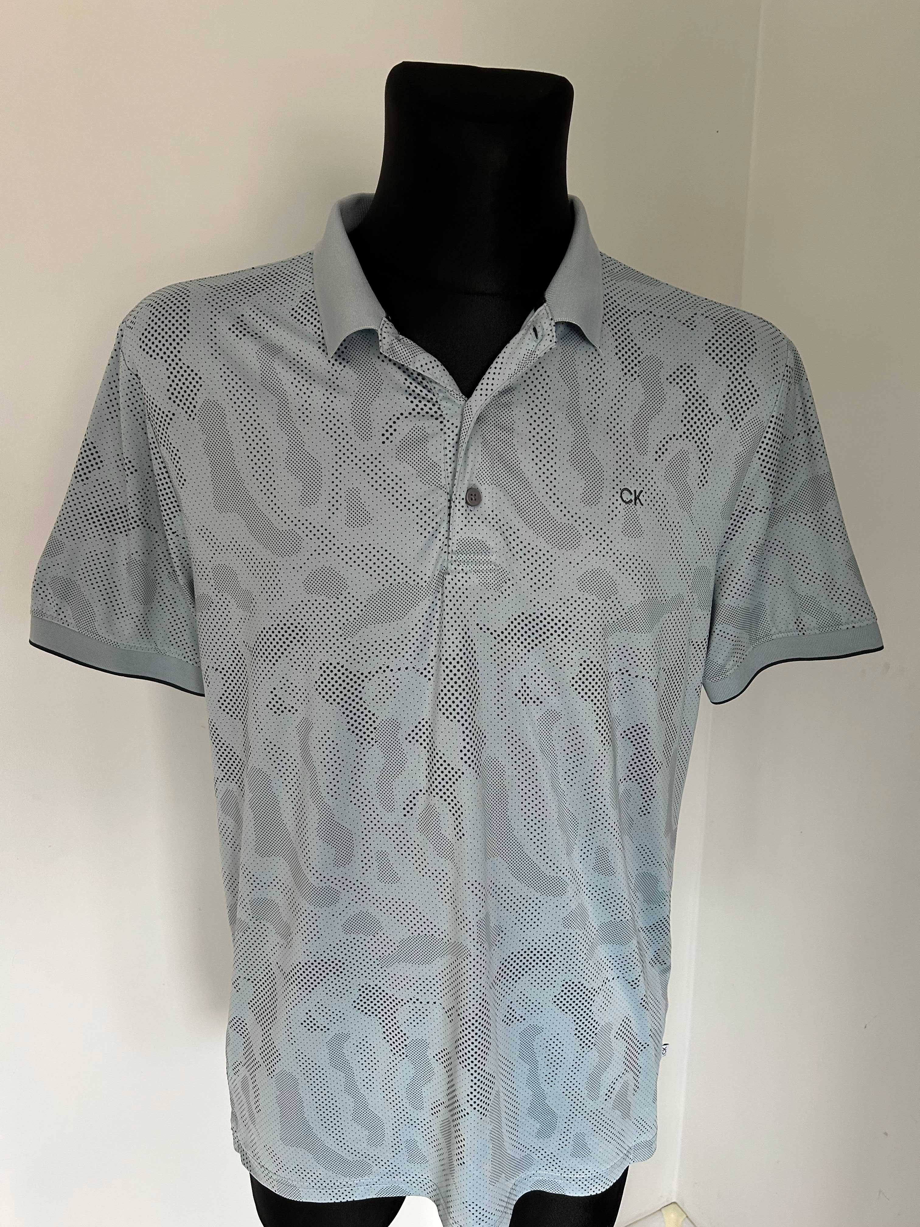 Koszulka polo z krótkim rękawem firmy Calvin Klein golf rozmiar M