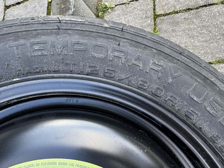 Dojazdówka koło zapasowe 4x108 125/80/r15 Citroen Peugeot