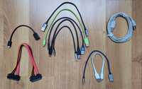 Набор коротких кабелей переходников Ugreen Type C Micro USB Sata AM BM