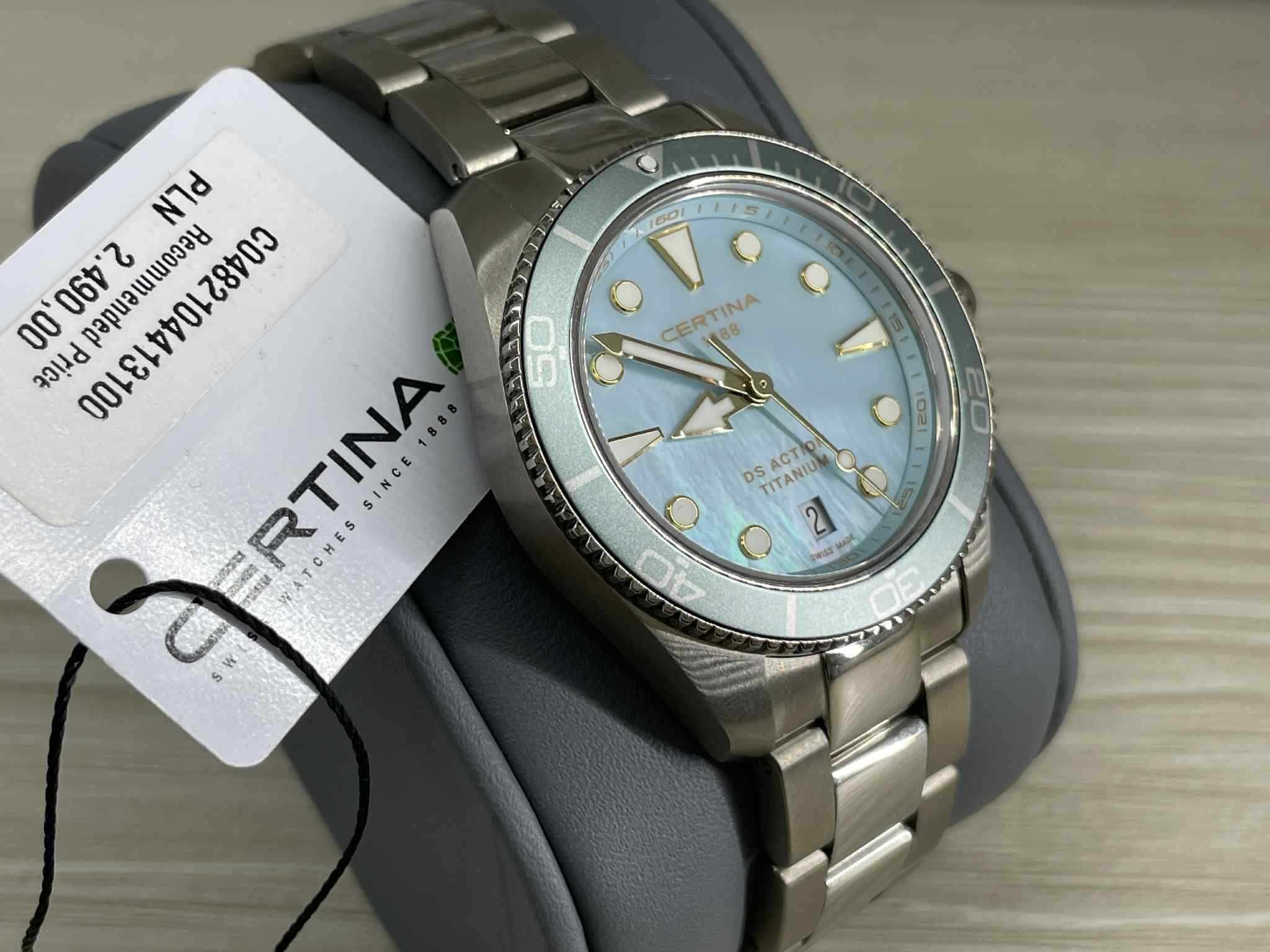 Zegarek damski Certina DS Action Titanium Diver C048.210.44.131.00