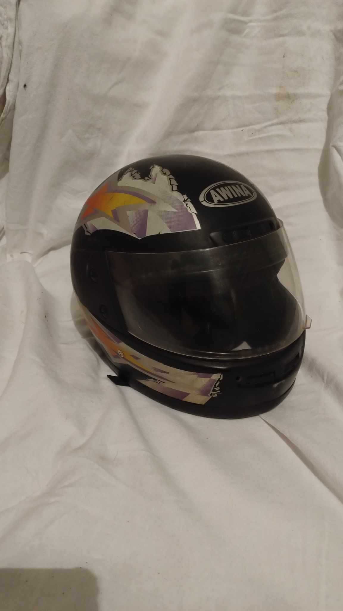 Kask motocyklowy ze szczęką. Roz. XL