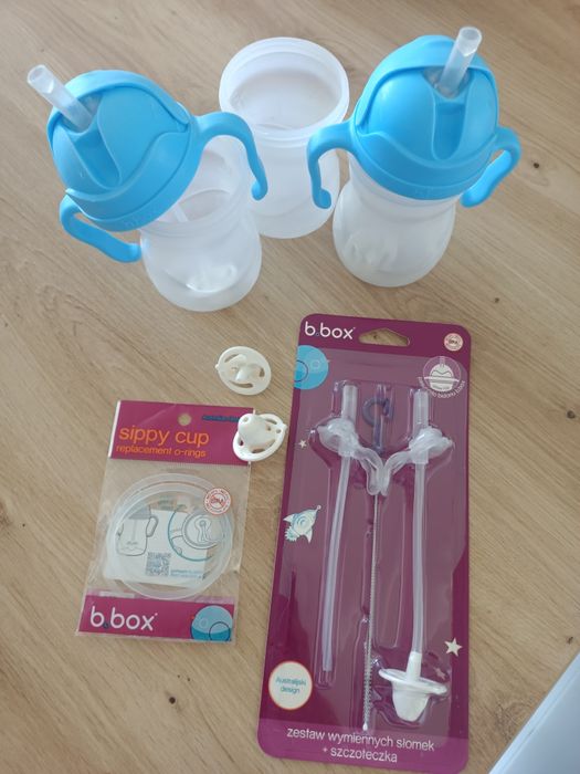 Bbox butelka, bidon ze słomką z obciążeniem