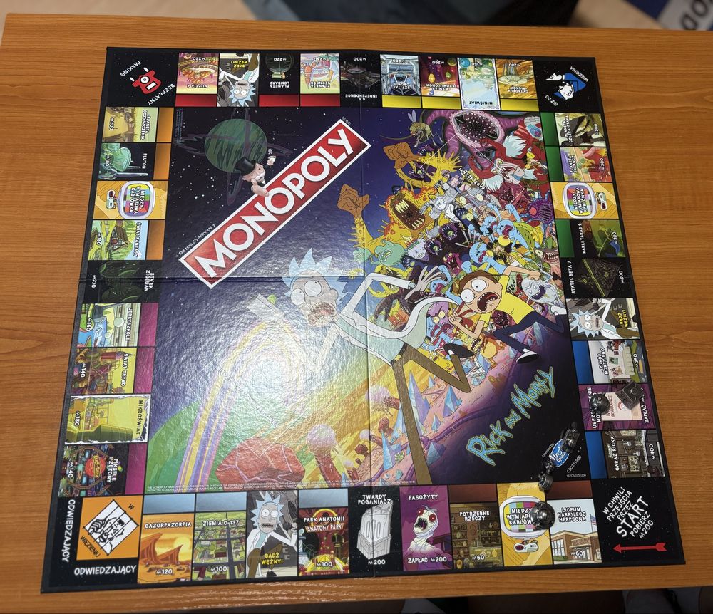 Gra Monopoly Rick & Morty