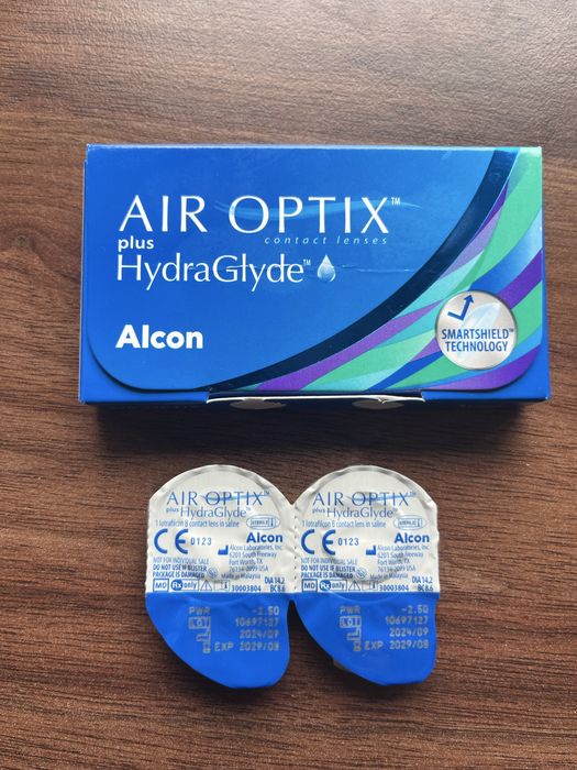 Контактні лінзи для зору Hydraglide 2,5 (обидві линзи)