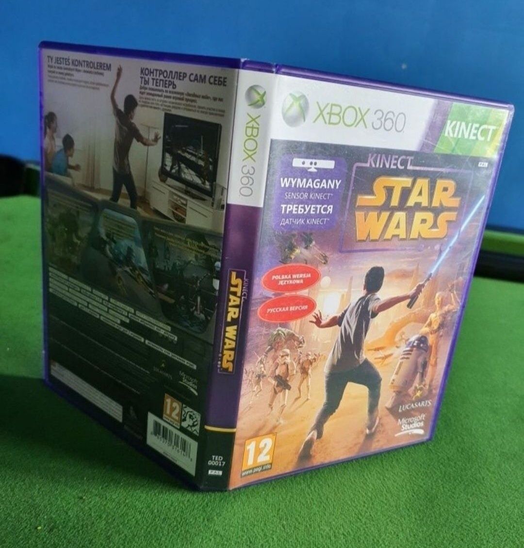 Kinect Star Wars dubbing po polsku gra dla dzieci kinekt xbox 360 x360
