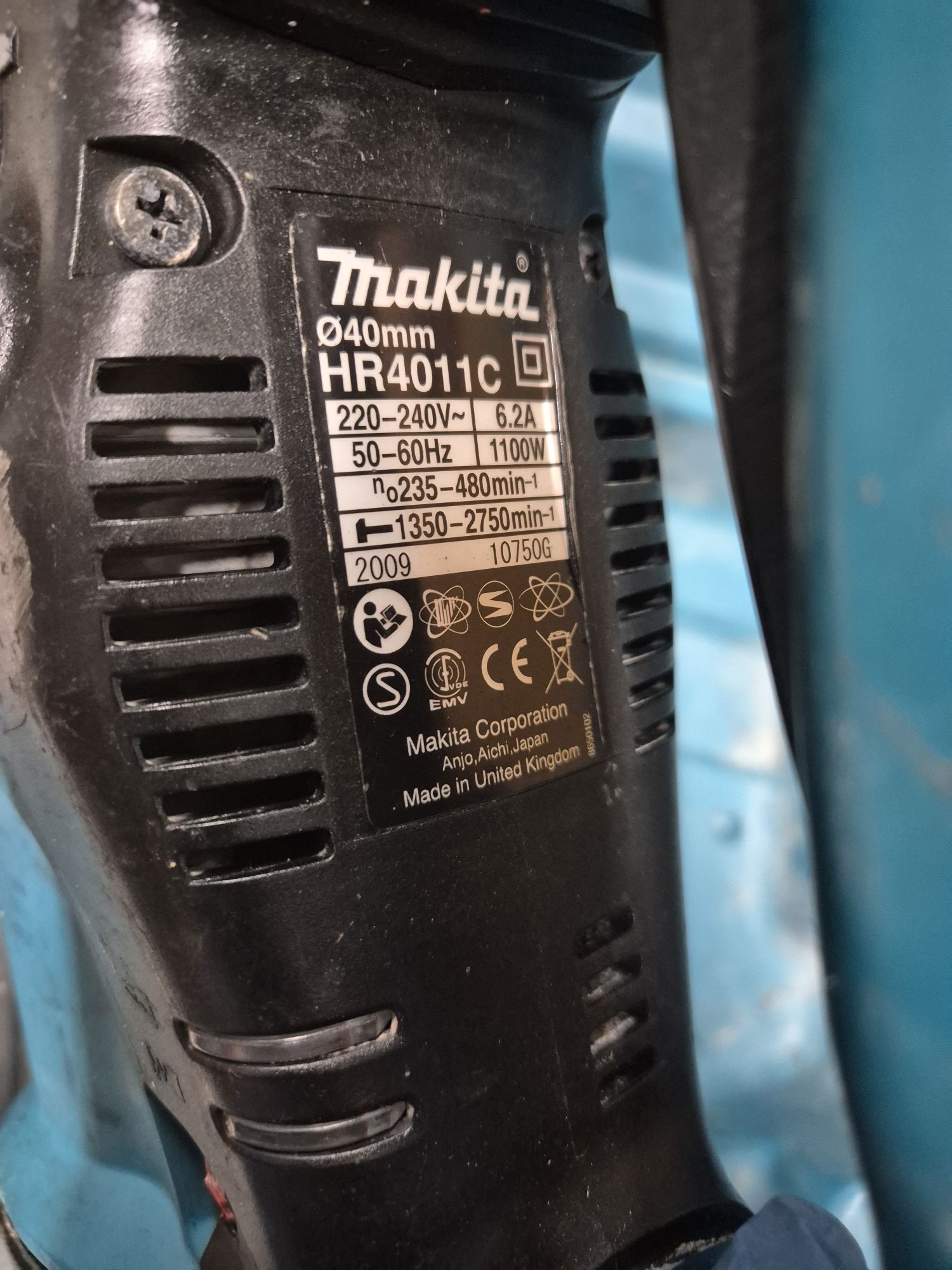 Hr4011c Makita młotowiertarka mlot udarowo obrotowy