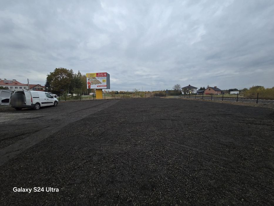 Działka inwestycyjna w Mielcu przy drodze Dębickiej.