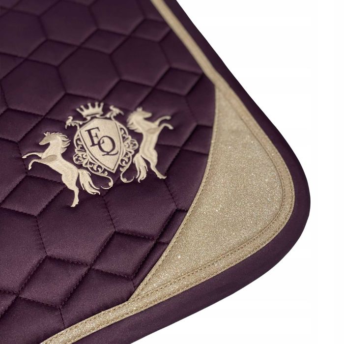 Czaprak wszechstronny śliwkowy bordowy full dla konia