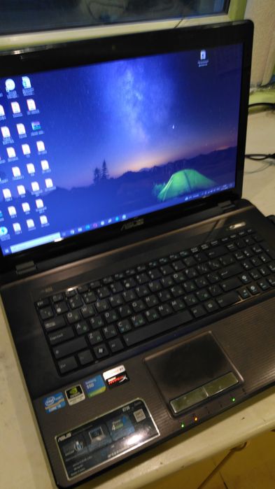 Ноутбук 17,3" ASUS K73SV обслужен, отл состояние