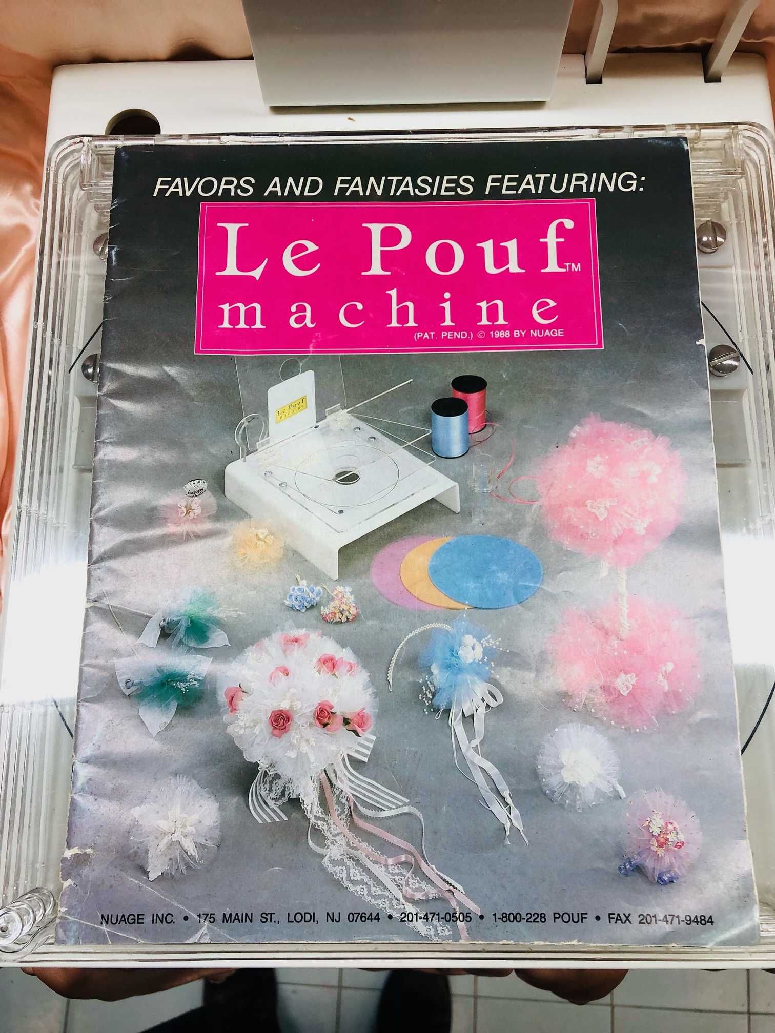 Le Pouf Machine - Maquina de Fazer Ofertas / Enfeites de Festa