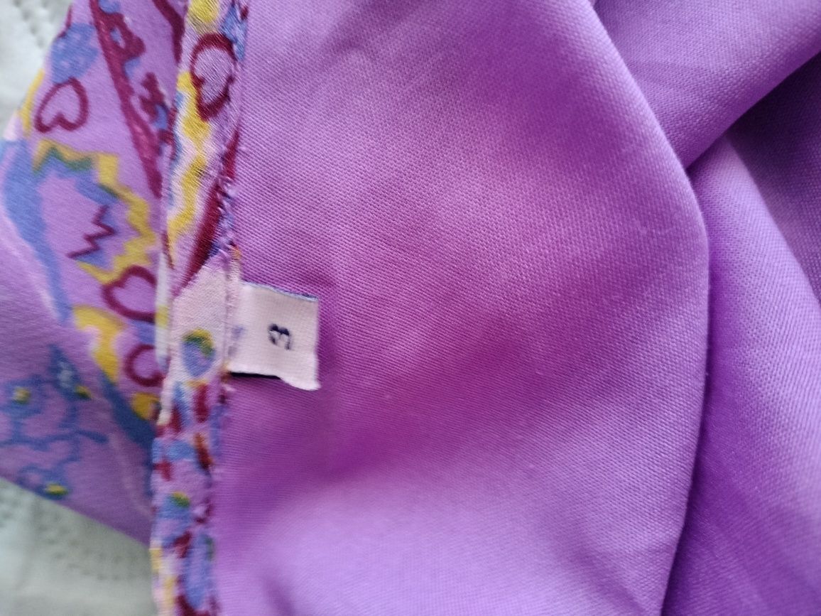 Vestido midi,vários tons de lilás e roxo.Sem marca 38/Novo(com portes)