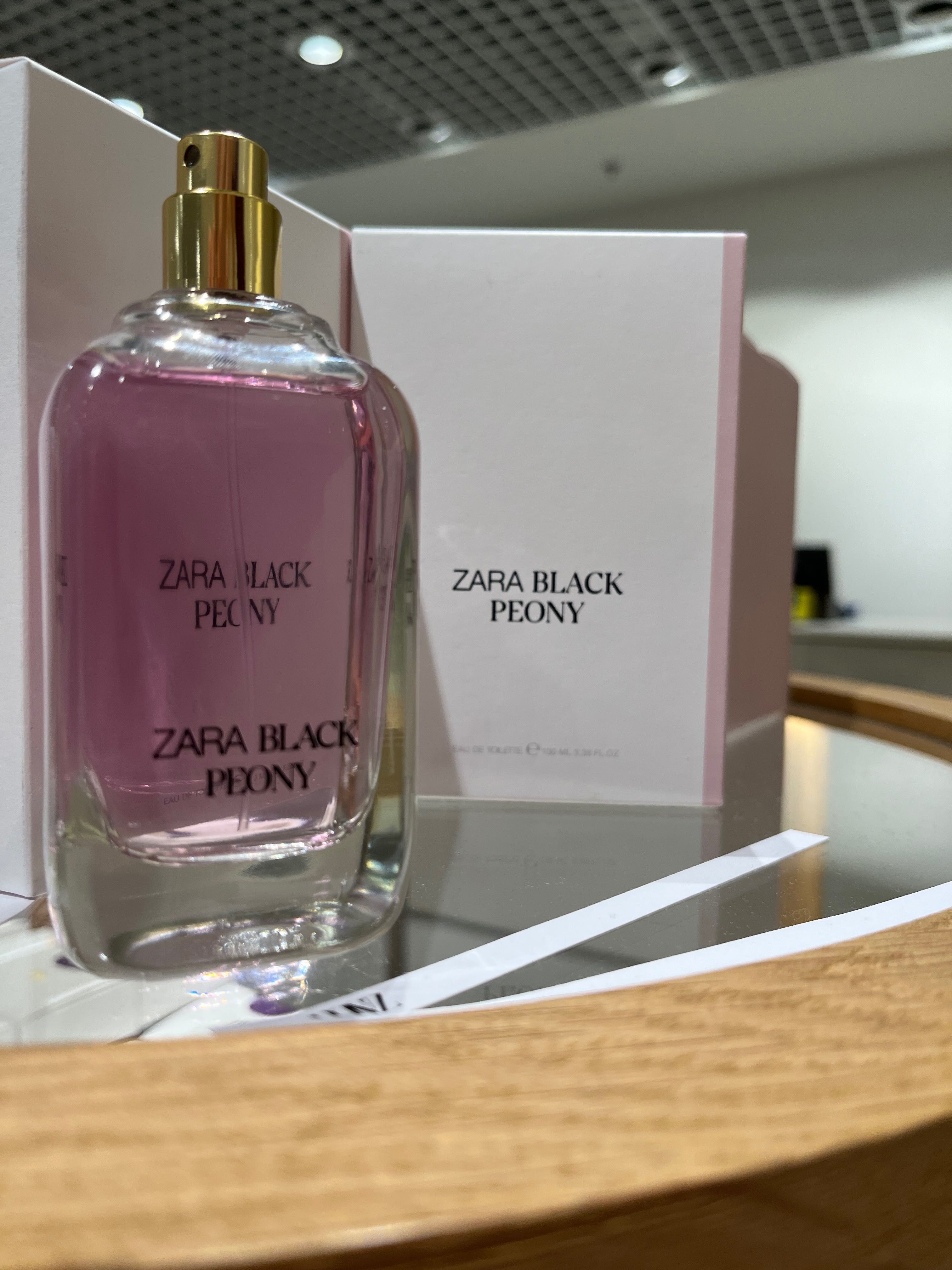 ZARA BLACK PEONY edt 100МЛ (3.4
FL. OZ).