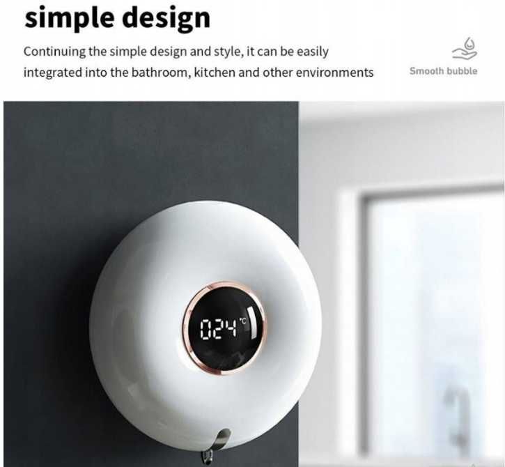 Automatyczny ścienny indukcyjny dozownik mydła z 280ml ttst1061