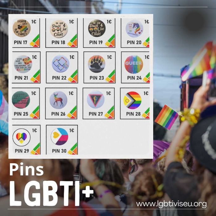 Bandeiras LGBTI+ novas (Bi, Les, Pan, NB, Trans, Poli, Bear) + Diverso