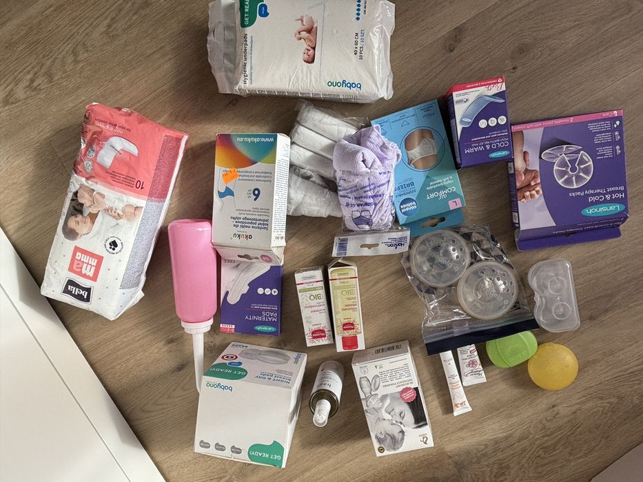 Pozostałości po wyprawce poporodowej
