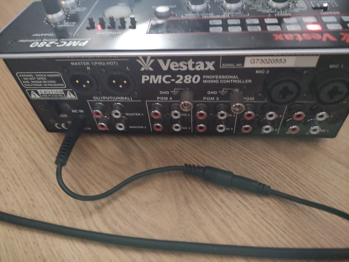 Vestax PMC-280 mikser dj do miksu gwarancja 2 lata