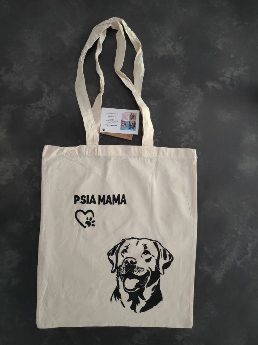 Torba shopper, bawełna, Labrador