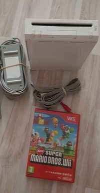 Wii konsola gra super mario uszkodzone