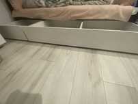 Szuflady na kółkach biale ikea