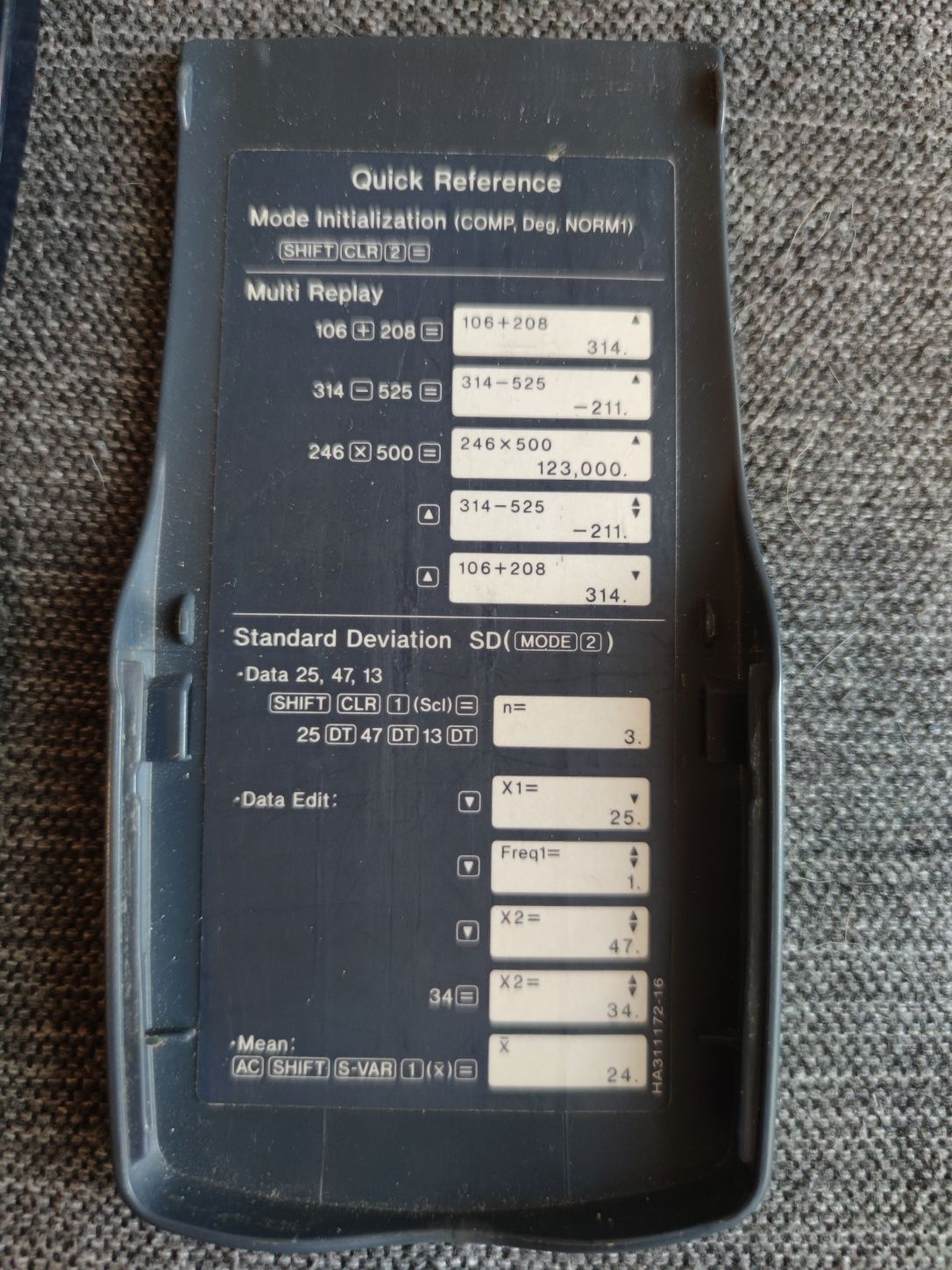 Calculadora científica Texas Instruments ti 84 Plus + Casio fx-82 ms