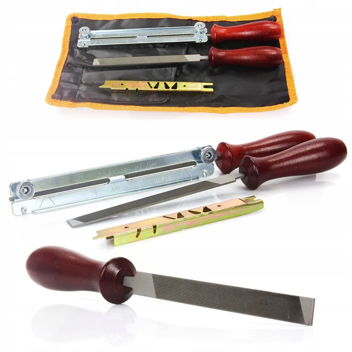 Zestaw Do Ostrzenia Łańcucha Pilnik 4.0Mm + Płaski