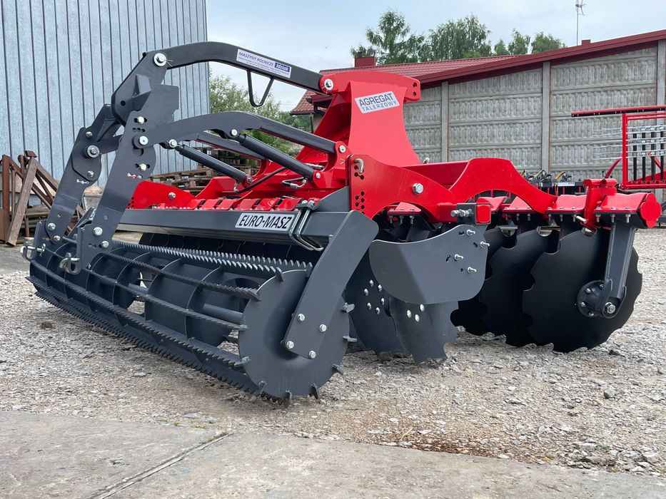 Brona talerzowa Agregat talerzowy Euro Masz 2,5m 2,7m 3,0m/ talerzówka
