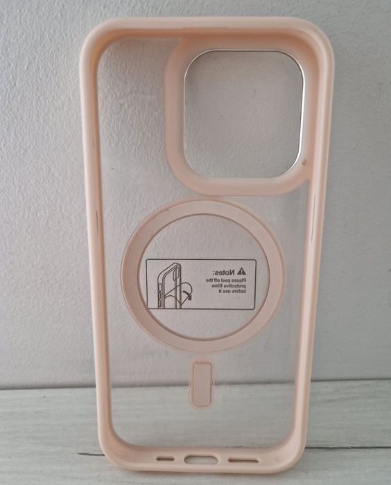 Tel Protect Magnetic Clear Case do Iphone 11 Pro Max Łososiowy