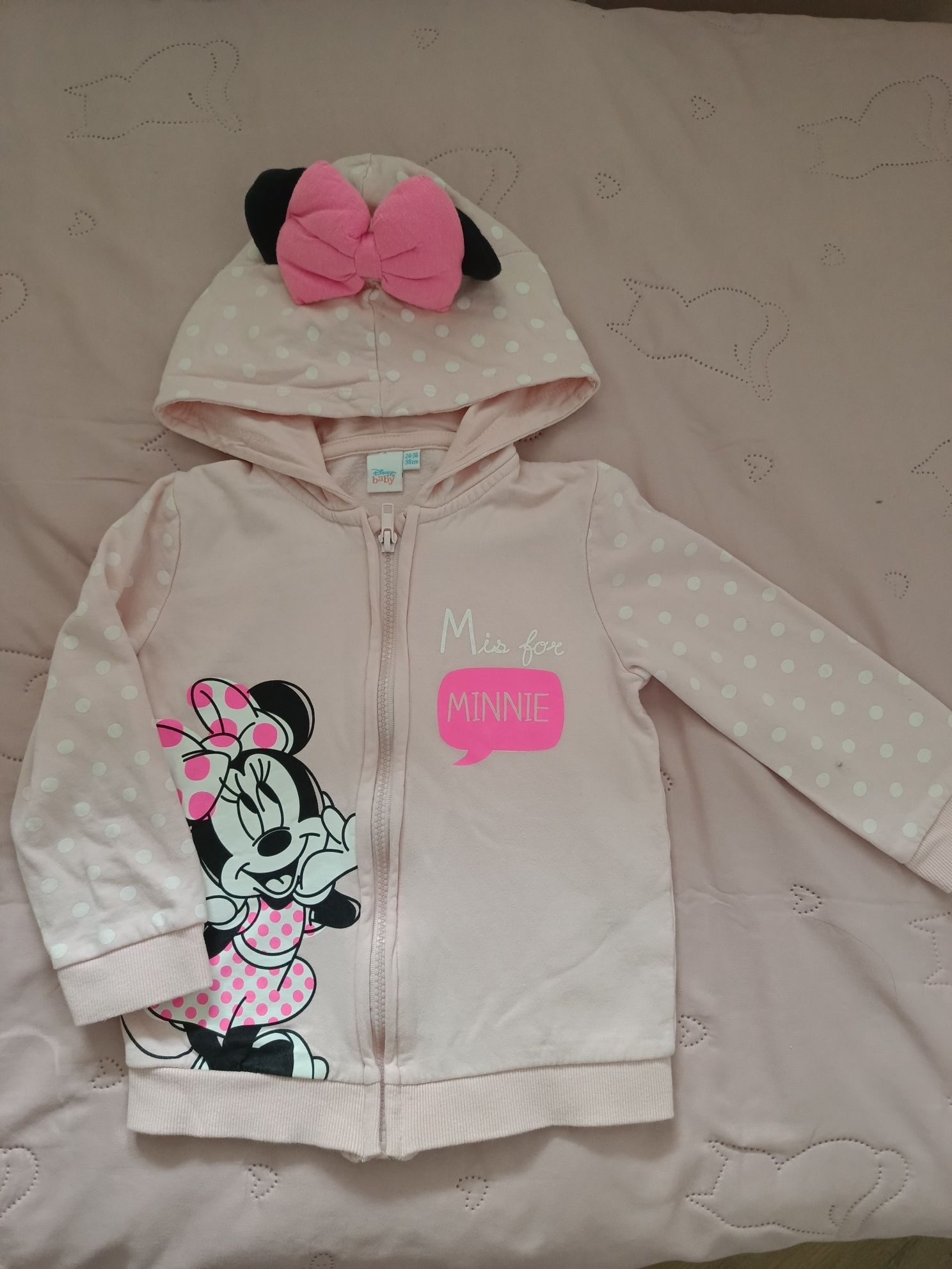 Bluza 98 104 myszka Minnie rozpinana