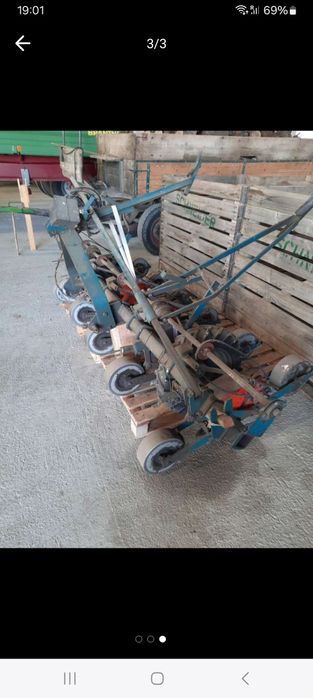 Siewnik precyzyjny punktowy do warzyw ziół Buraczka Stanhay S870 6cio