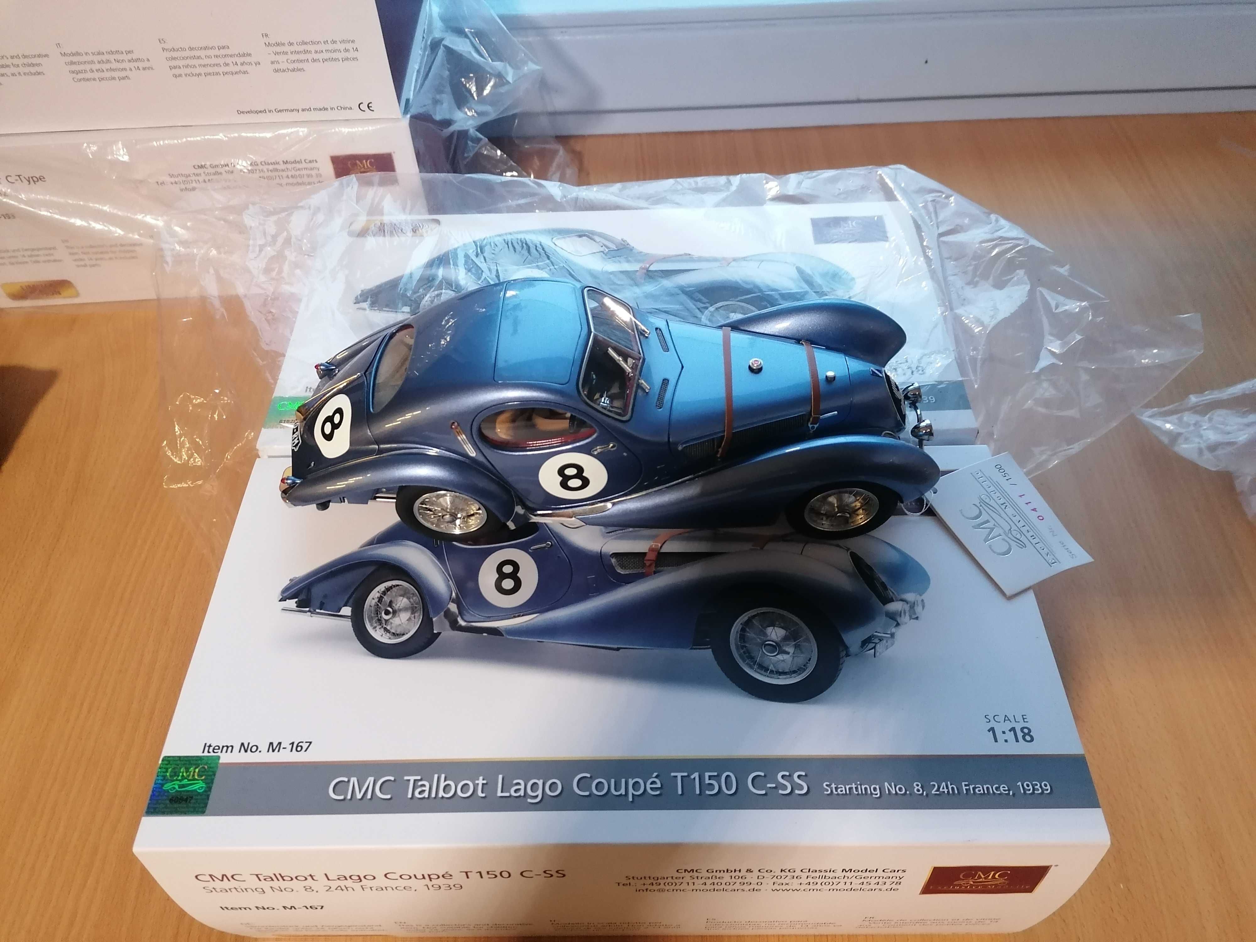 Talbot Lago Coupe T150 C-SS "Le Mans" 1:18 CMC