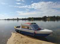 Barco cabinado - motor 4 tempos - inspecionado 2031