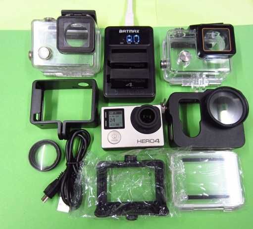 GoPro Hero 4 Black + Acessórios