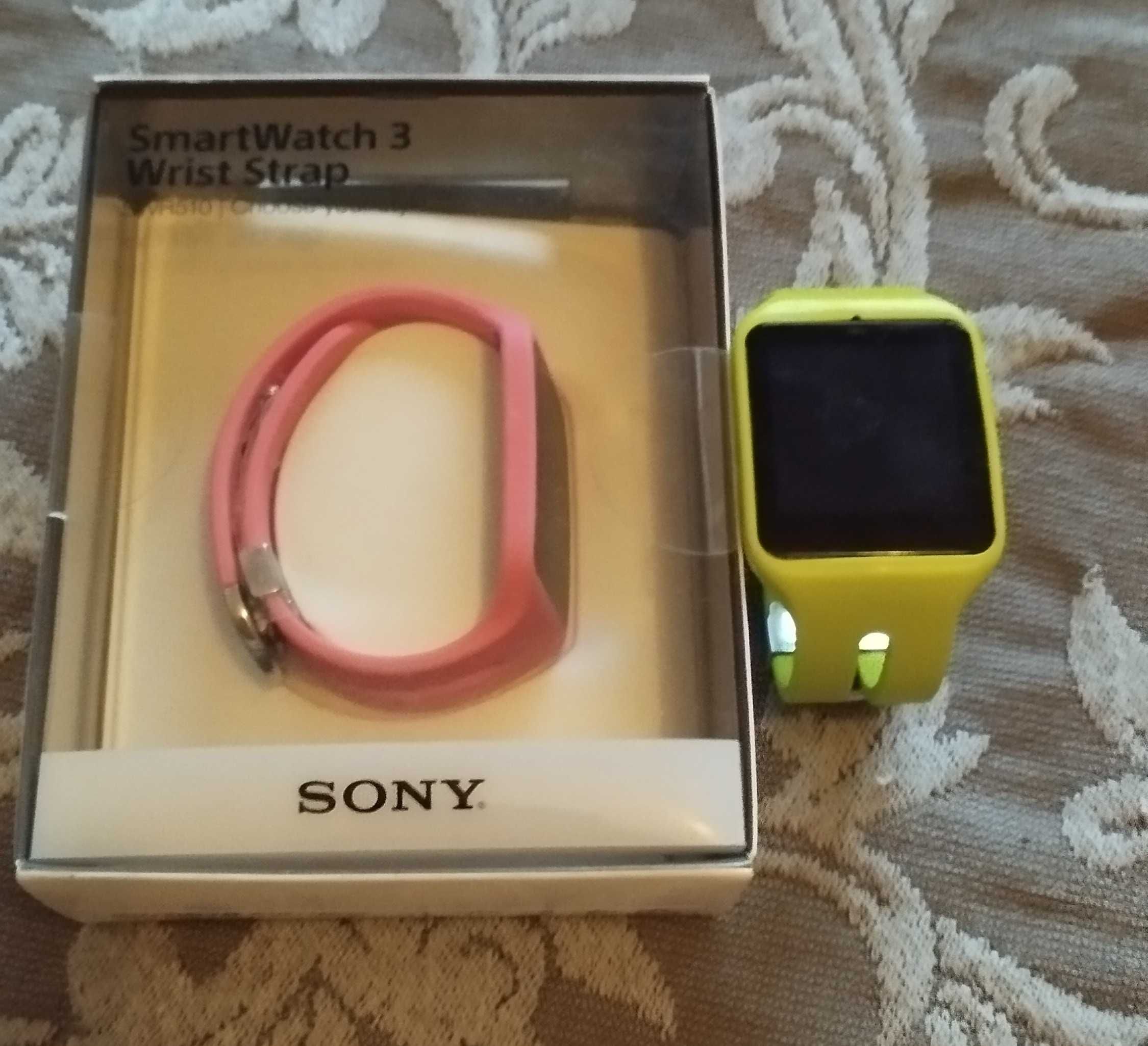 Sony Smart Watch 3 - relógio e pulseira extra nunca usada