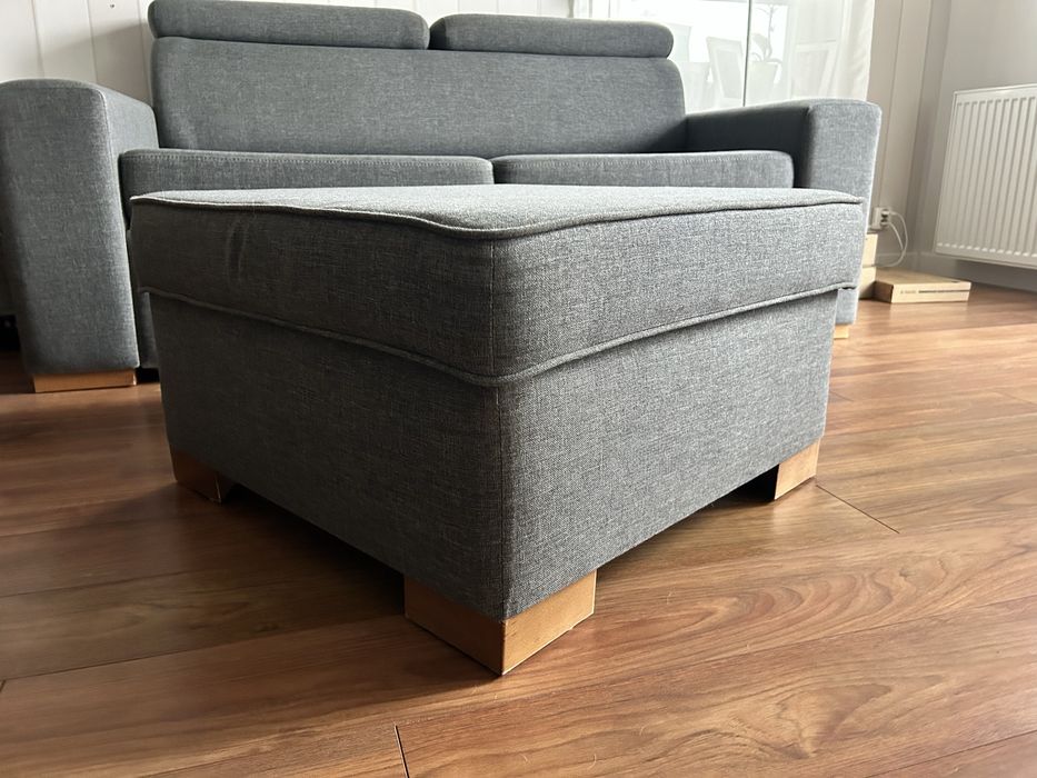 Puf z pojemnikiem średni Milton Vox 70x70