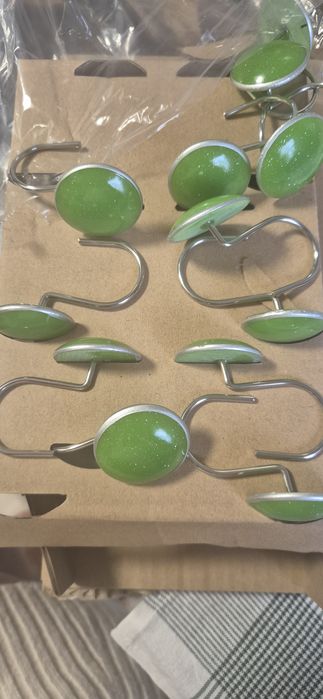 Haczyki do kotary łazienkowej