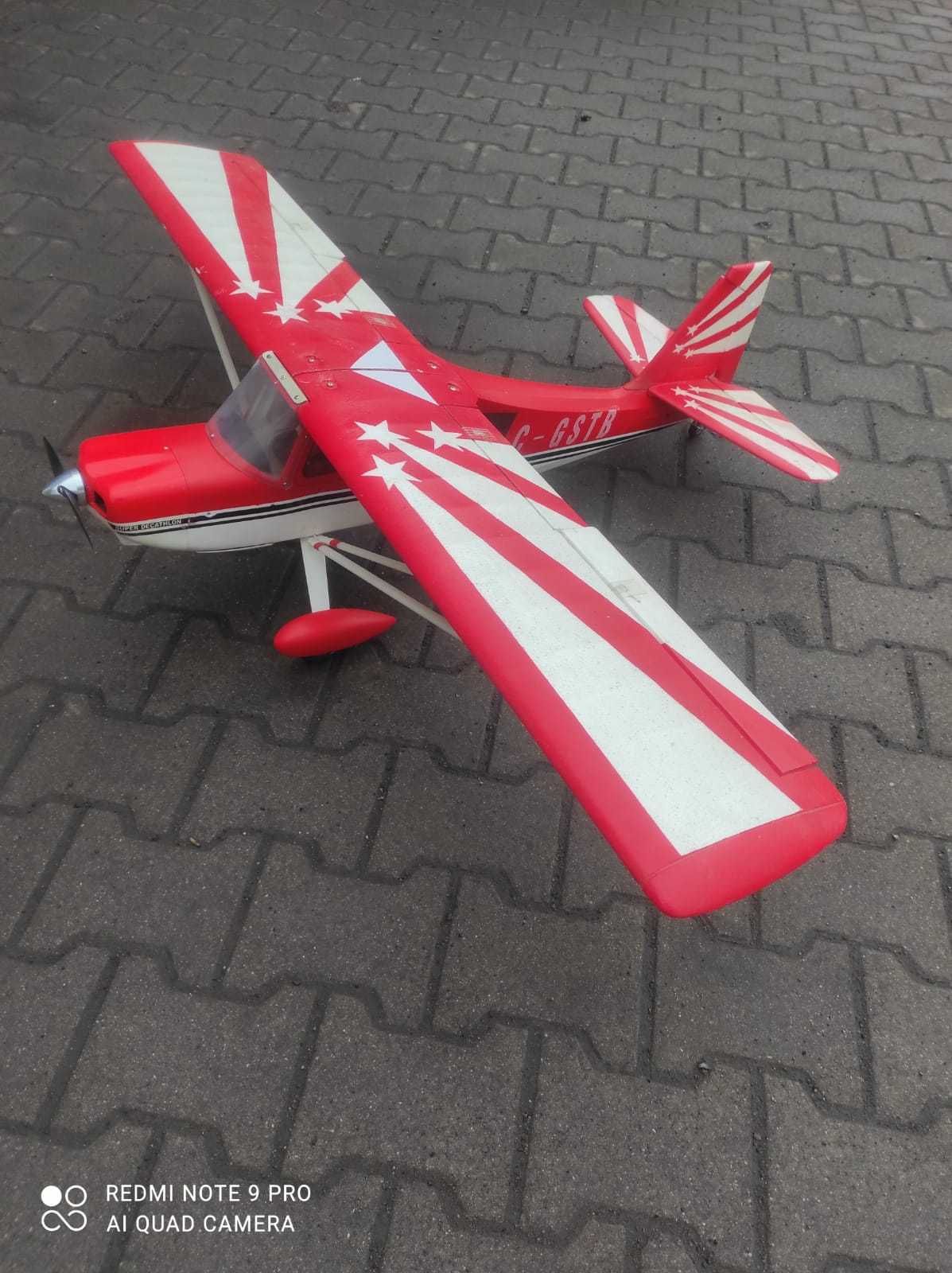 Model,Samolot RC Super Decathlon Ładowarka Akumulatory
