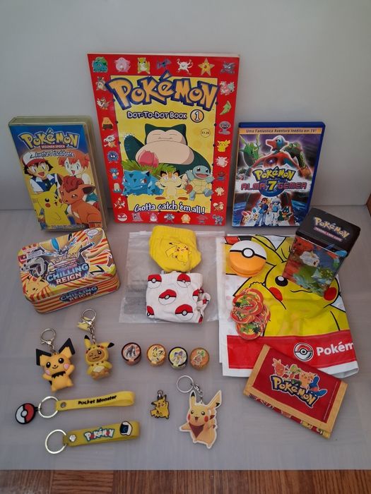 Conjunto de Artigos do Pokémon