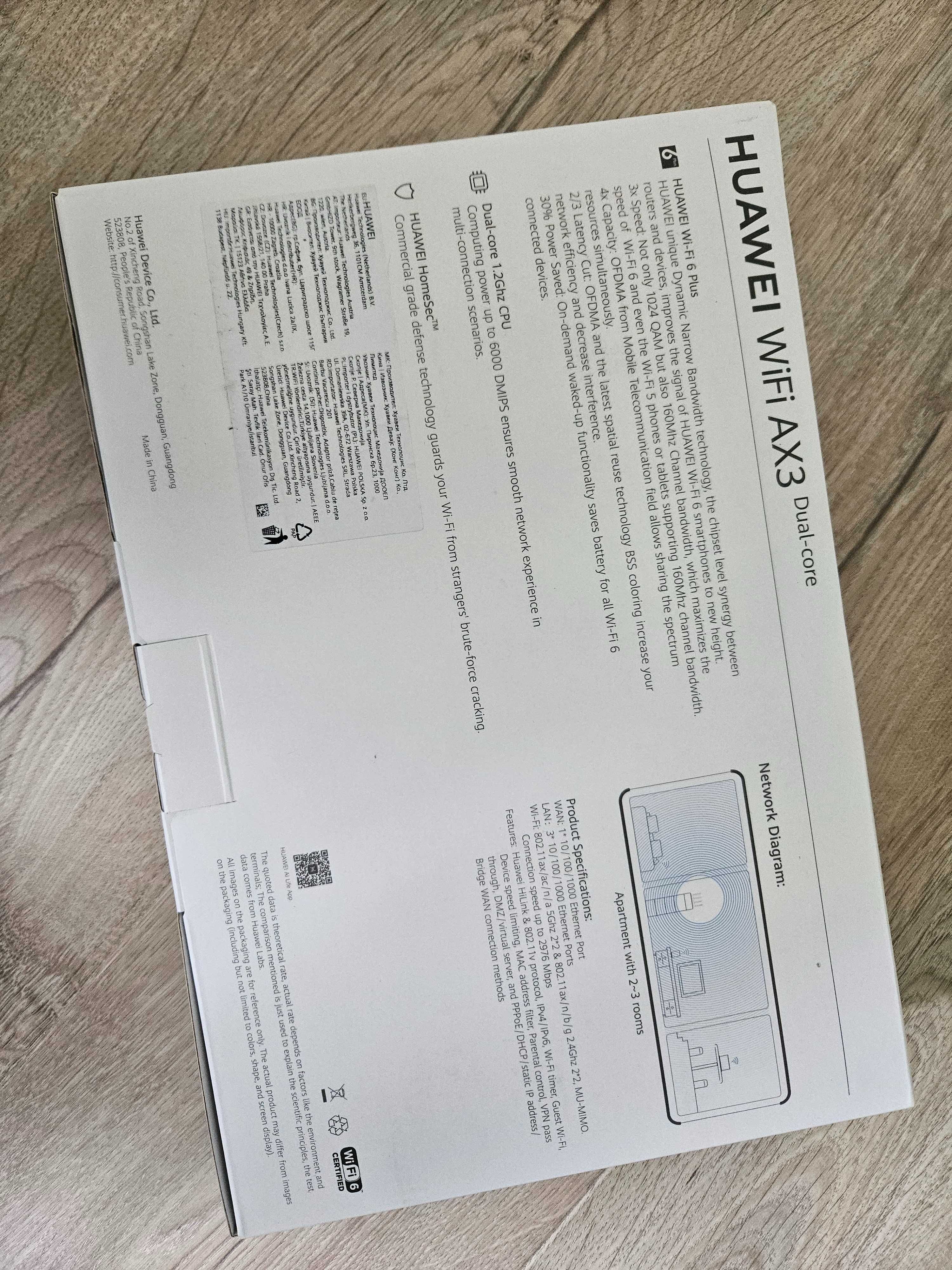 Router Huawei WIFI 6 AX3 Dual-Core