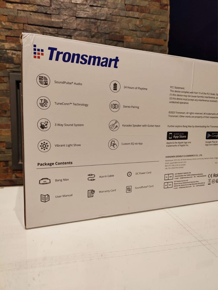 Coluna Tronsmart Bang Max