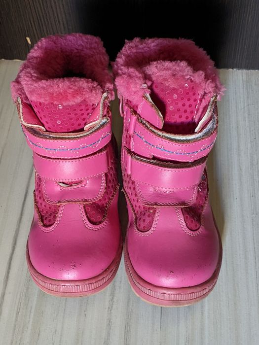 Тёплые сапоги на цигейке, на меху Clibee, 27 размер, стелька 17.5