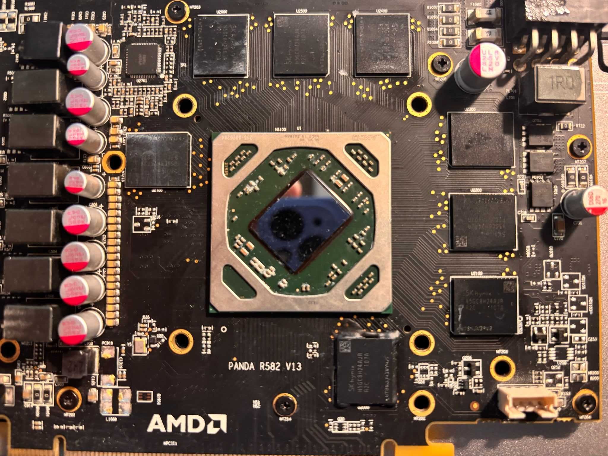 Placa gráfica AMD rx580