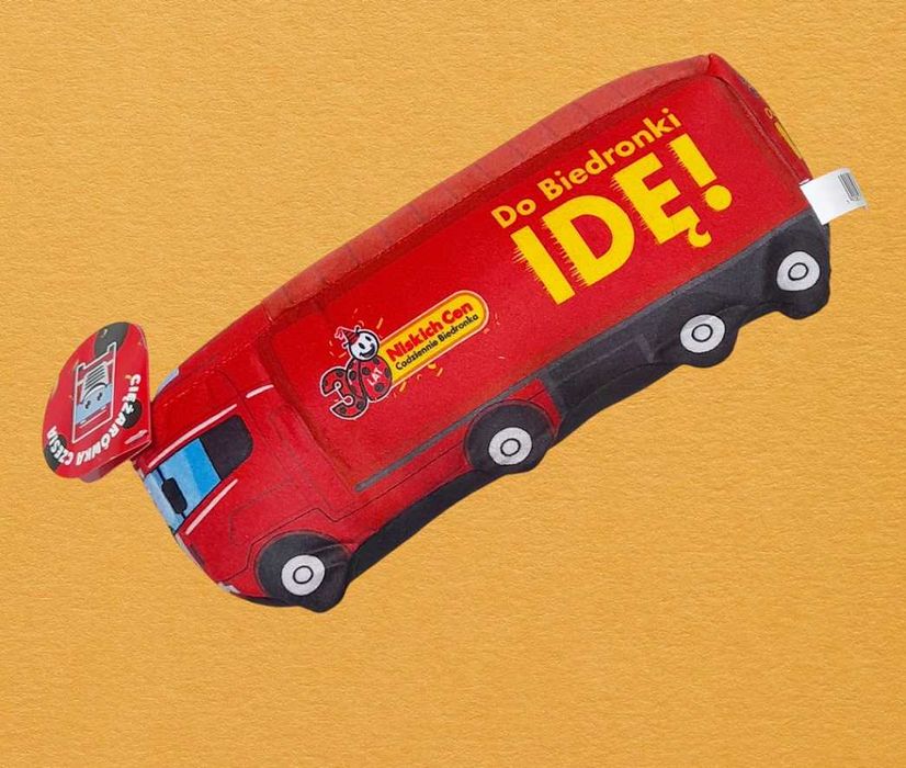 Nowa Ciężarówka Czesia Gang Biedroniaków 2025 Maskotka