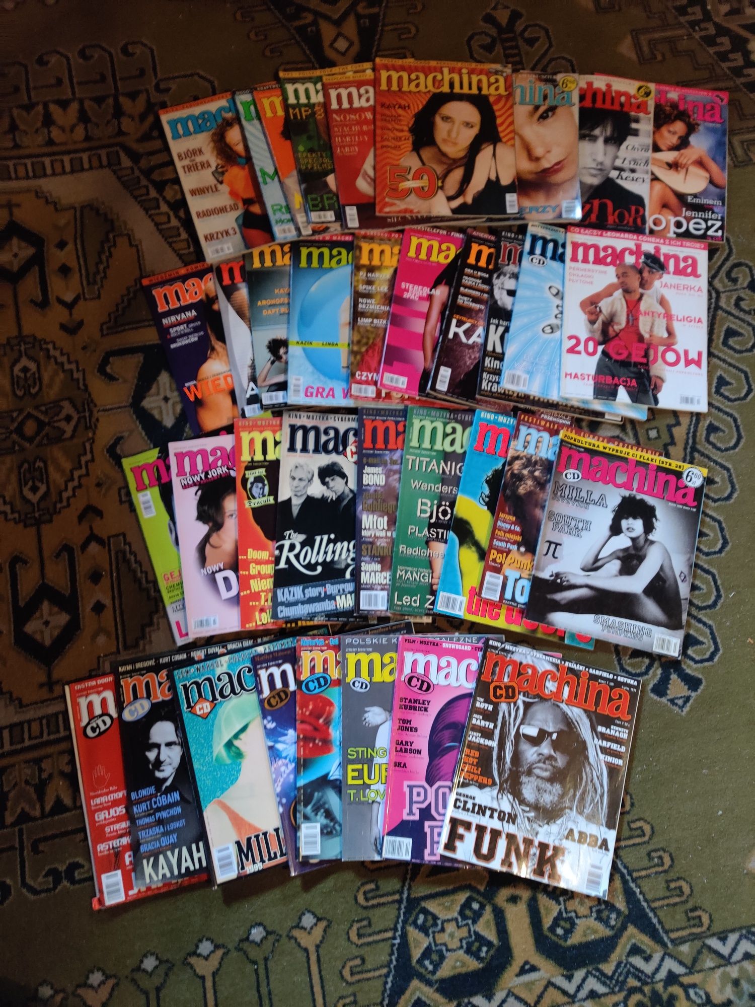 Machina zestaw czasopism z lat 1999- 2000 dla kolekcjonerów